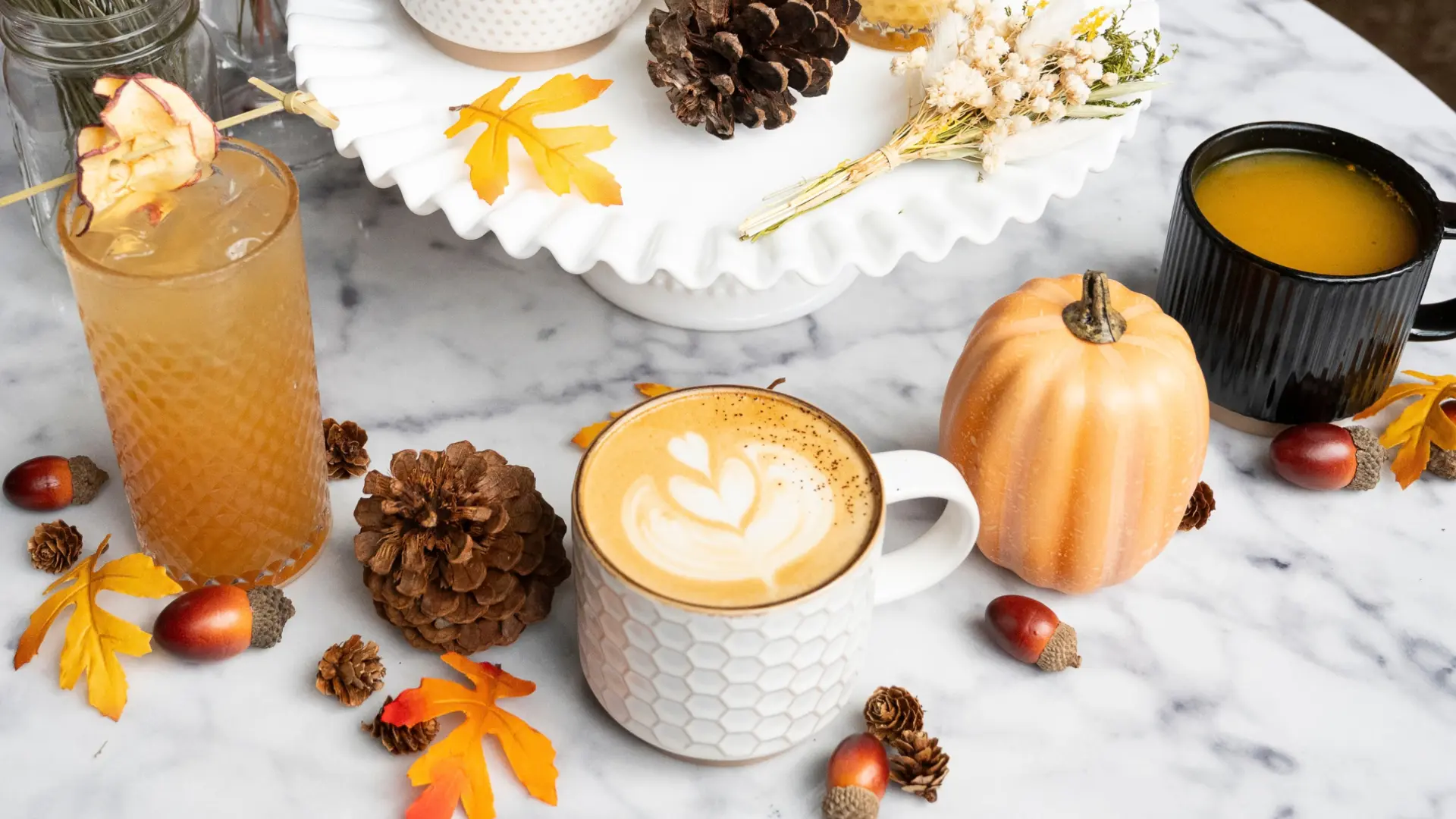 Fall Seasonal drinks at Plant Bar