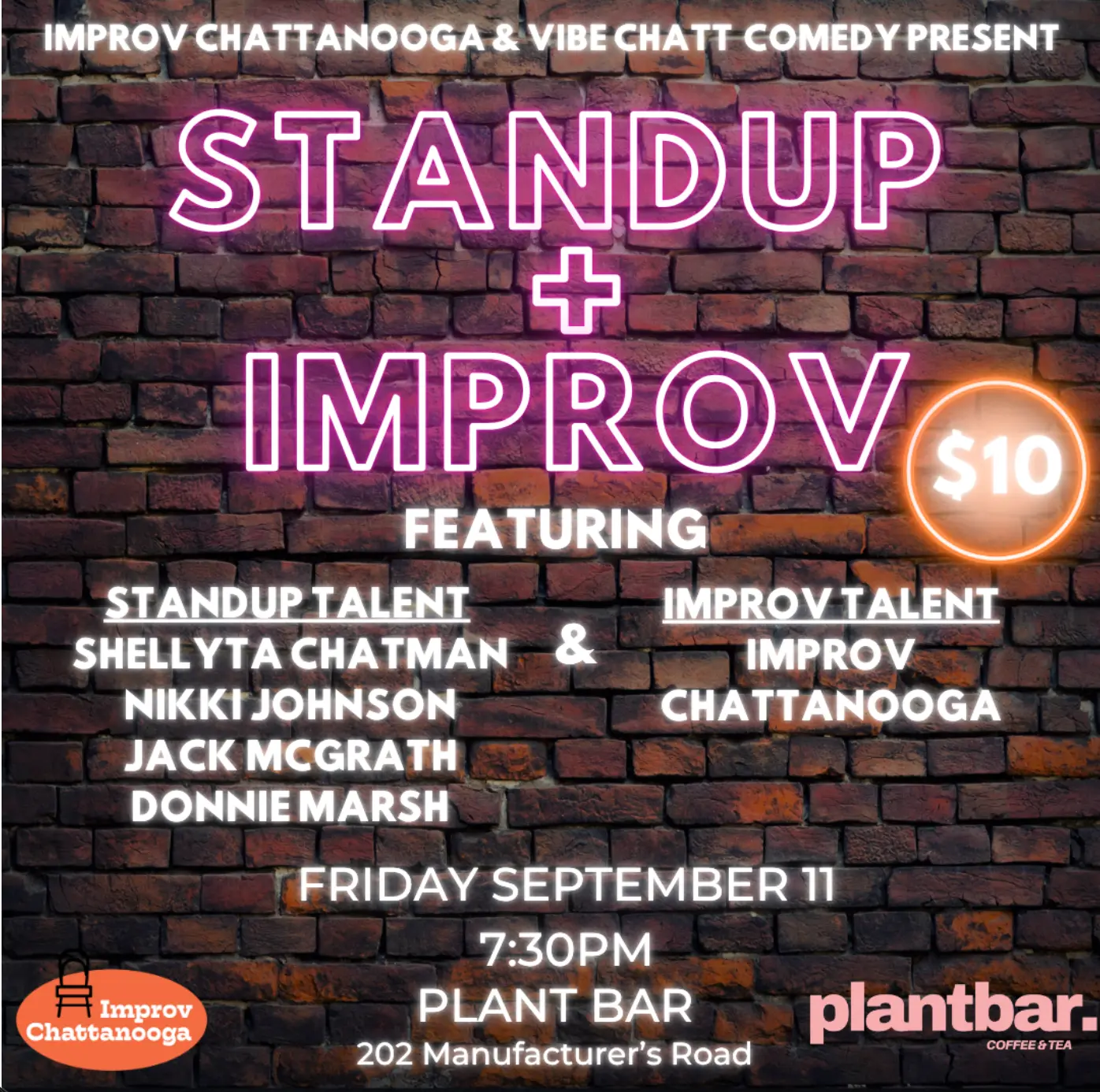Standup + Improv