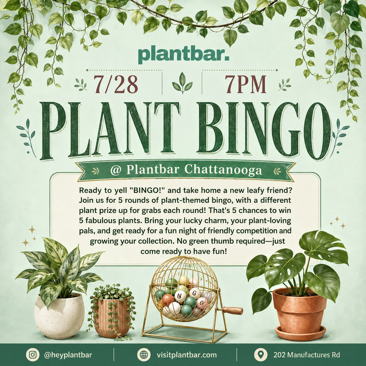 Plant Bingo