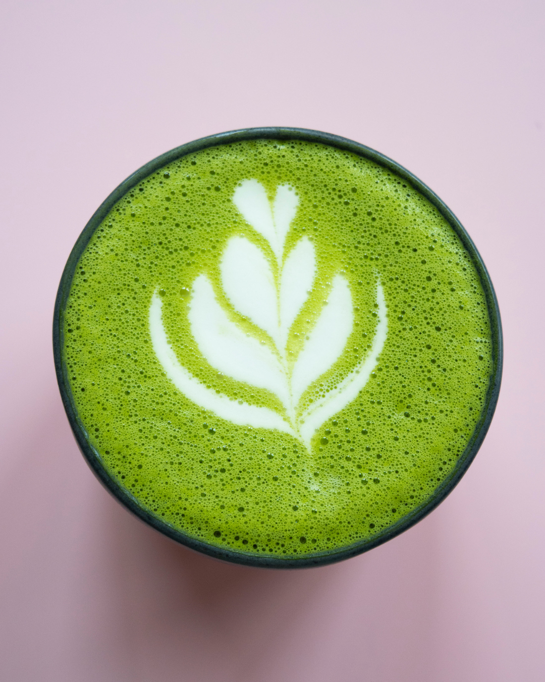 Matcha latte art, Plant Bar Matcha