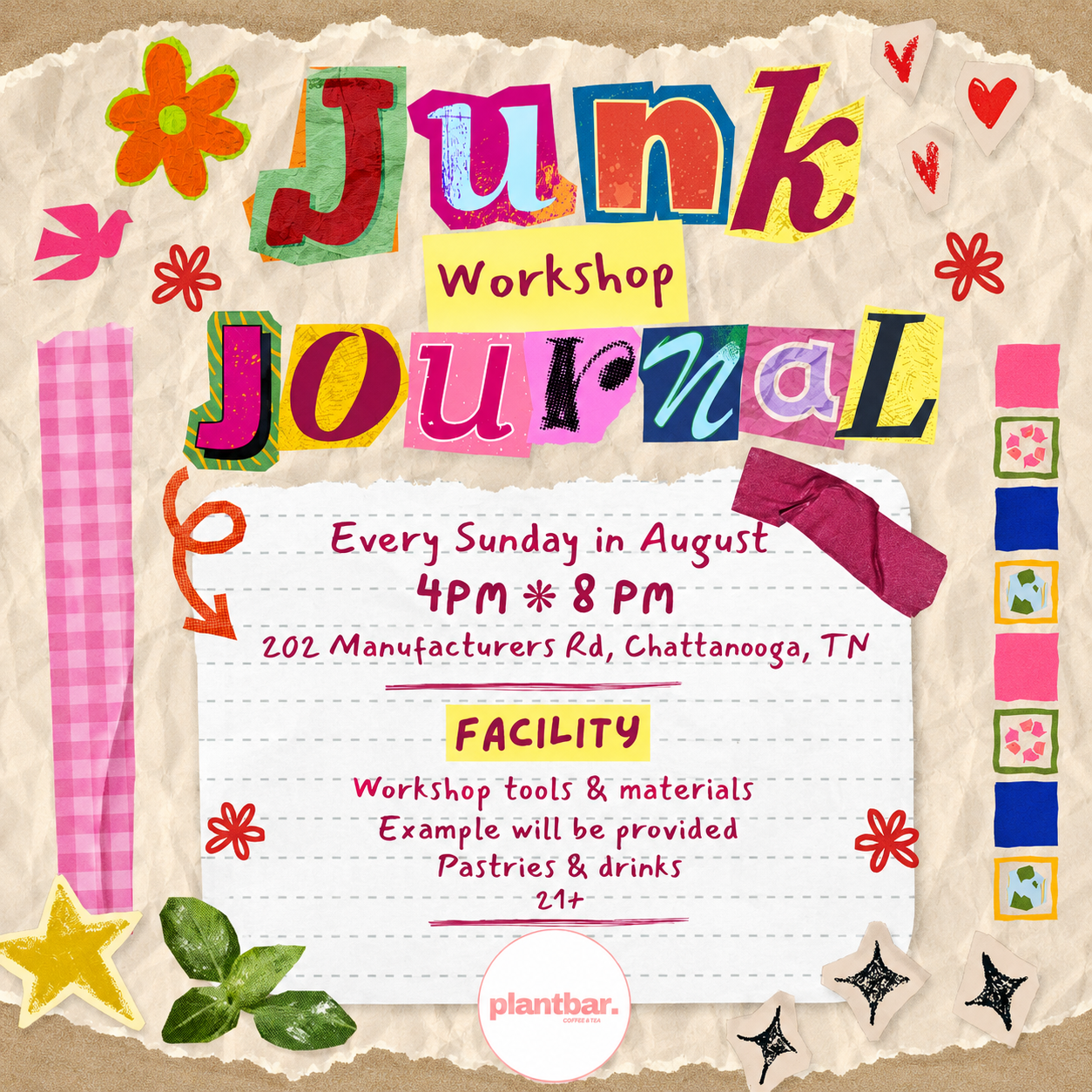 Junk Journal Workshop