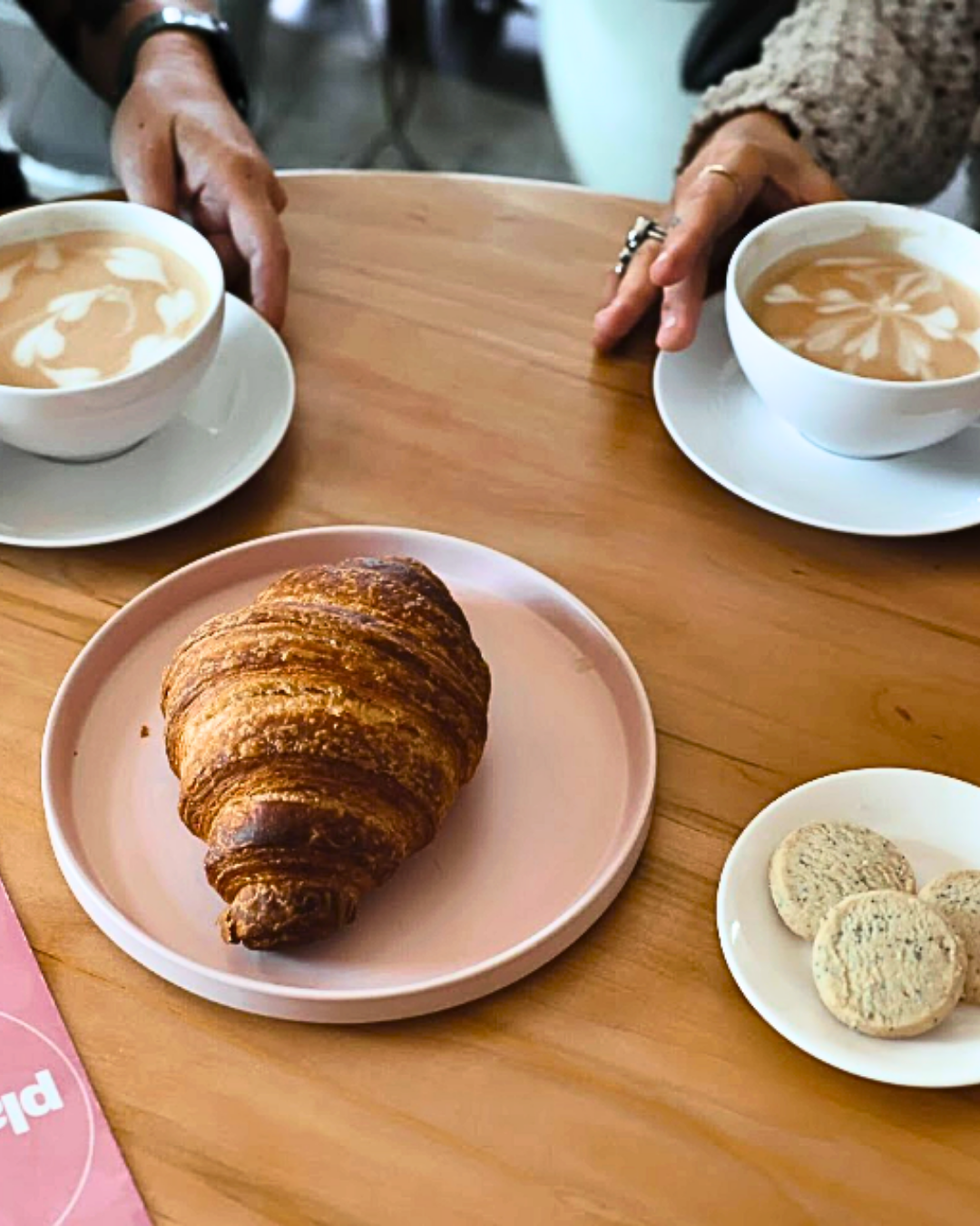 Croissant and coffee set, Plant Bar Pastries & Bites