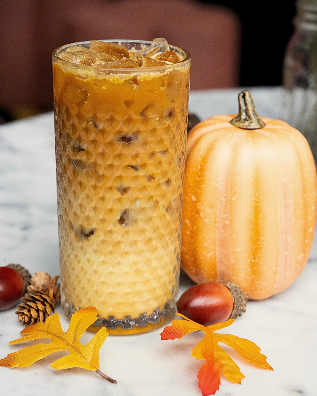Smokey Pumpkin Pie — Fall seasonal drink at Plant Bar