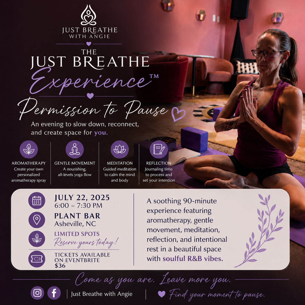 The Just Breathe Experience — Permission to Pause