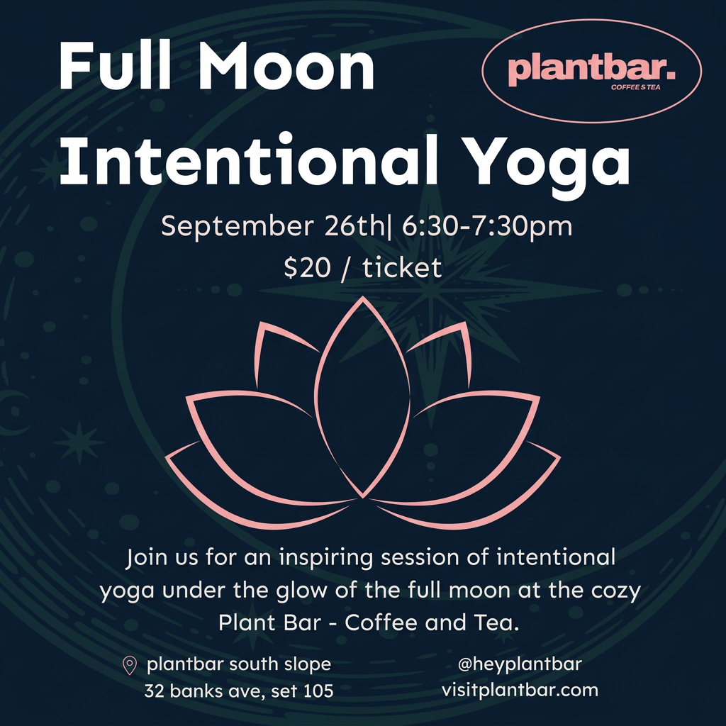 Full Moon Intentional Yoga