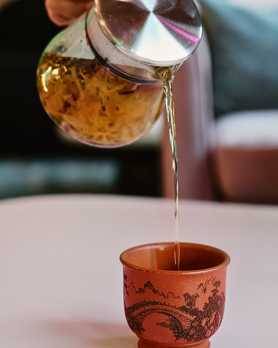 A slow pour, Plant Bar Herbal Tea
