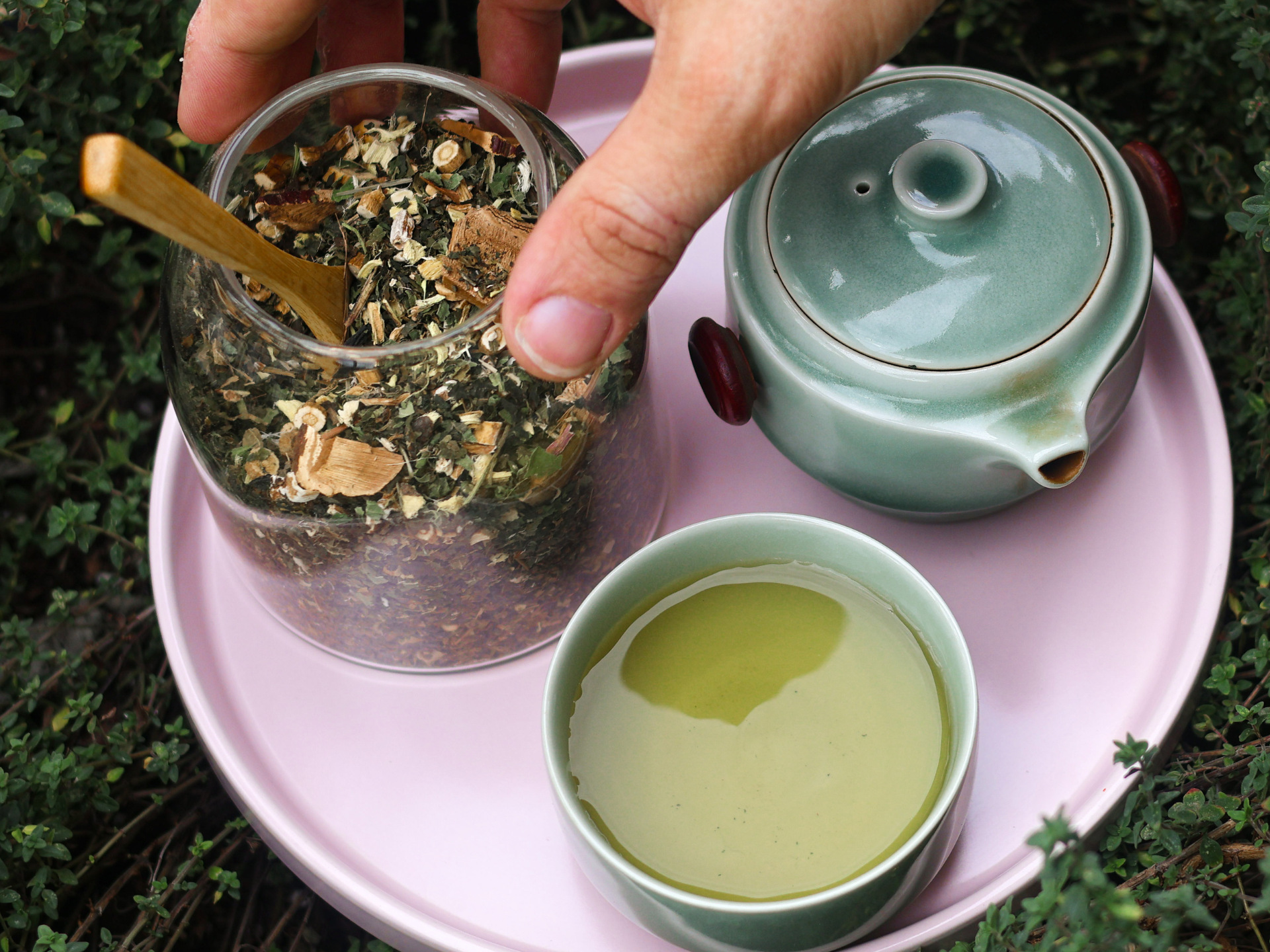 herbal tea service