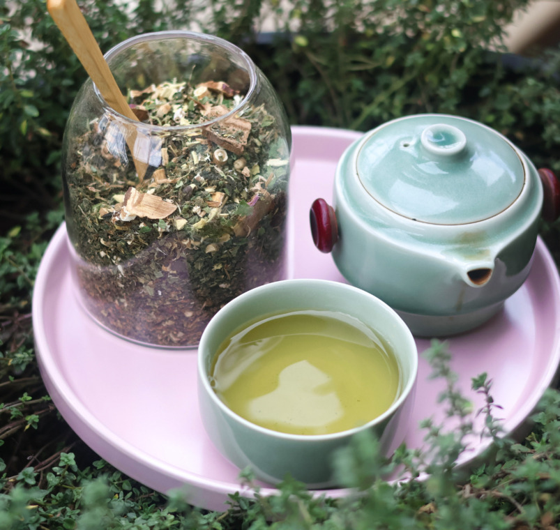 herbal tea service