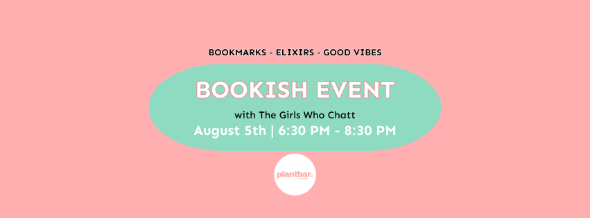 The Girls Who Chatt- Bookish Event