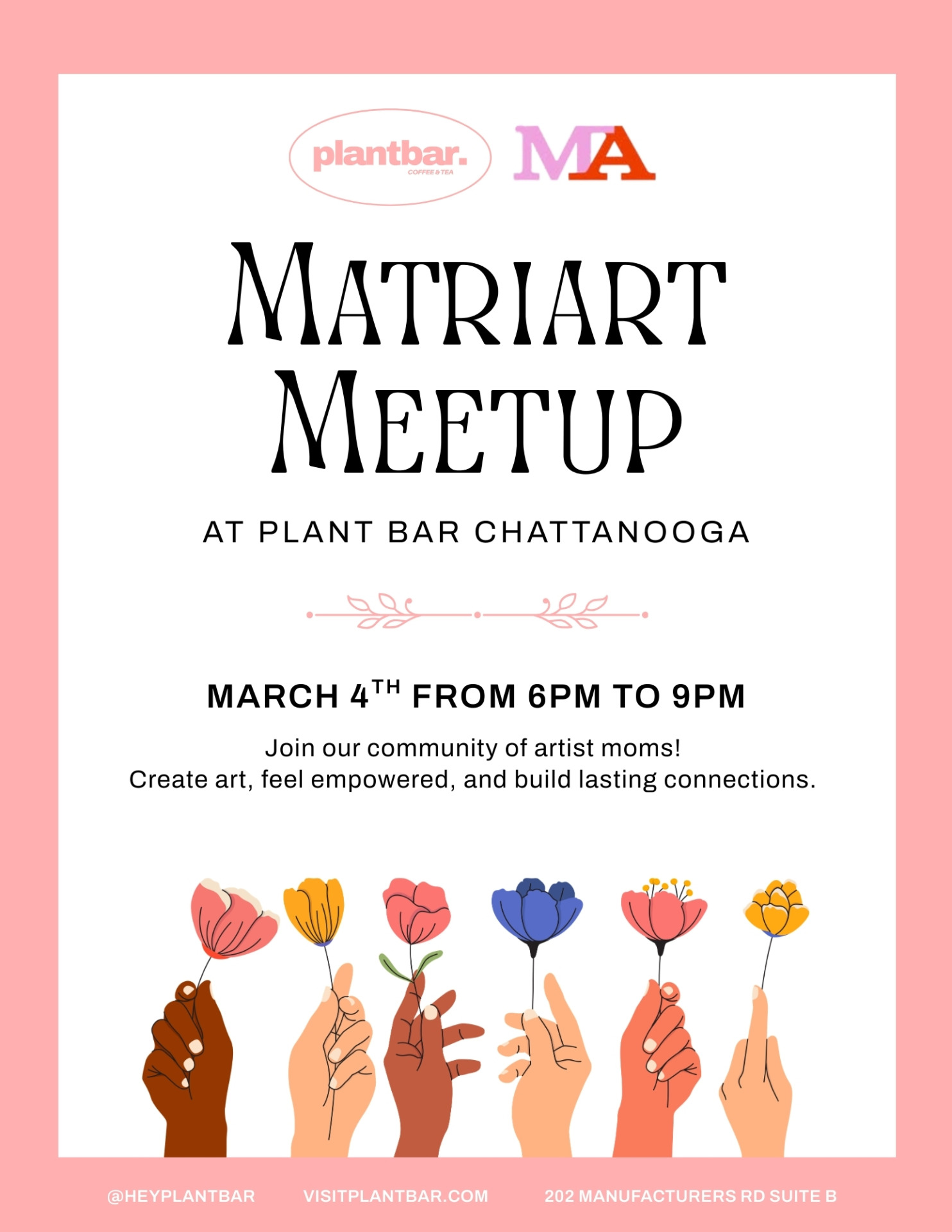Matriarch Meetup flyer