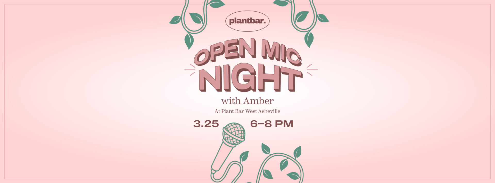 Open Mic Night with Amber