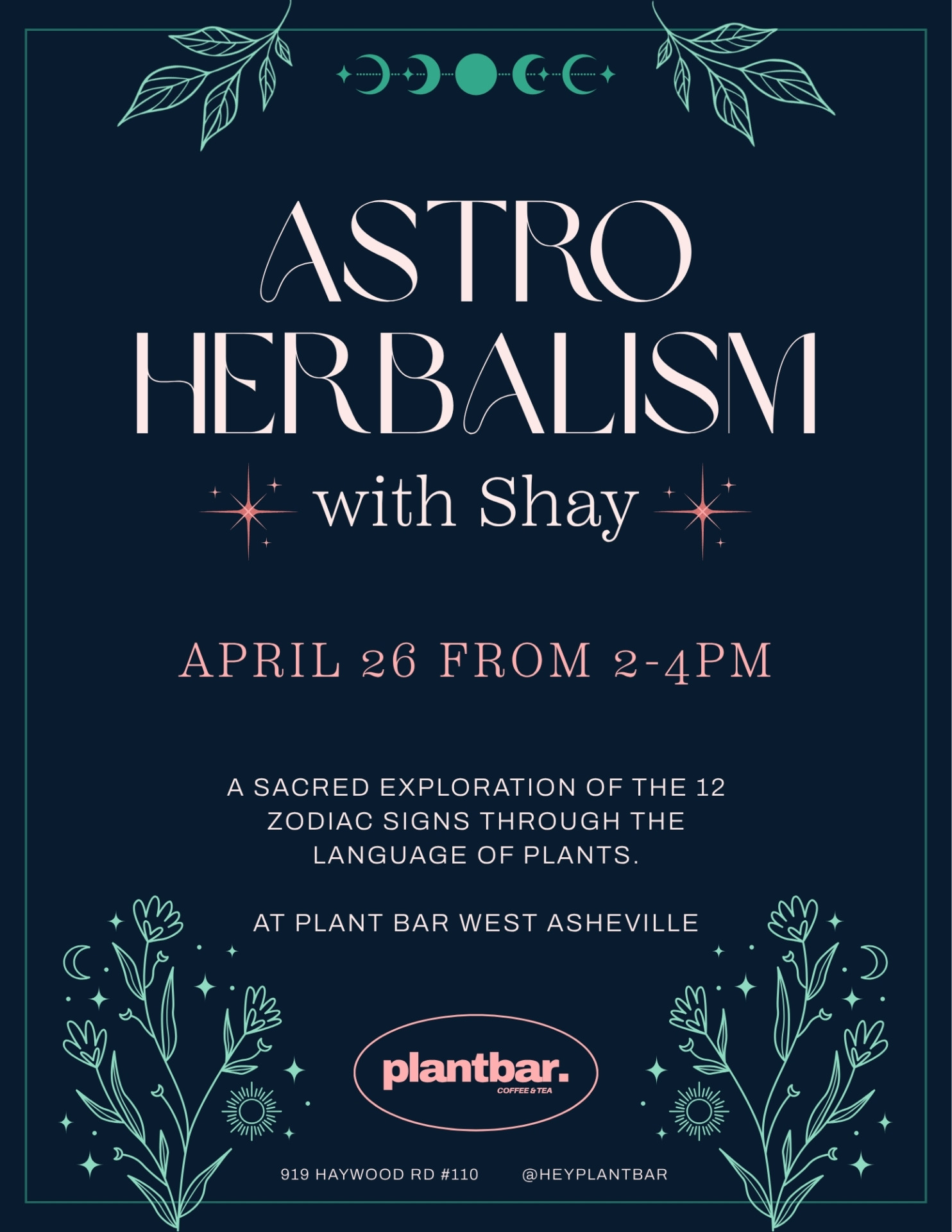 Astro Herbalism April 26 Flyer