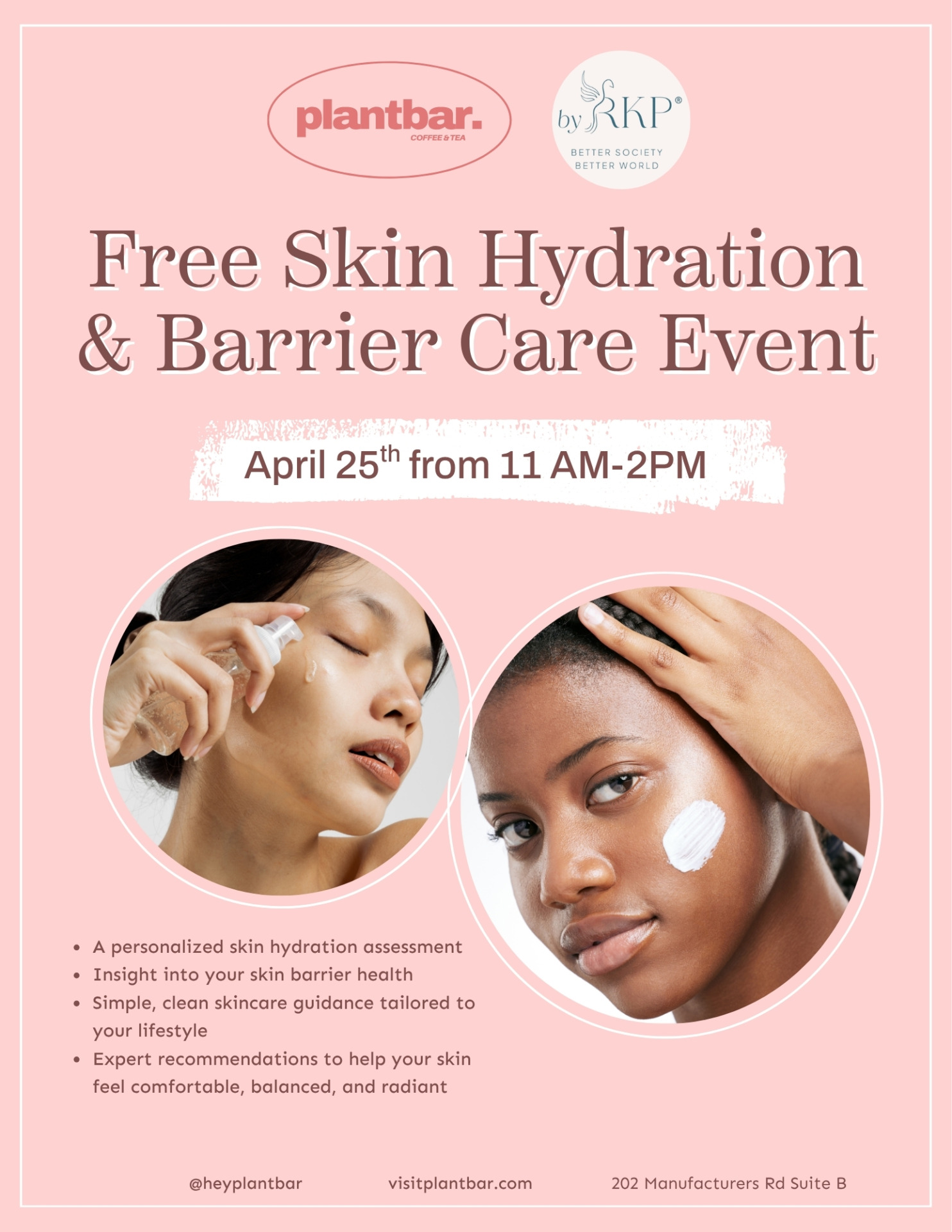 Free Skin Care Event flyer