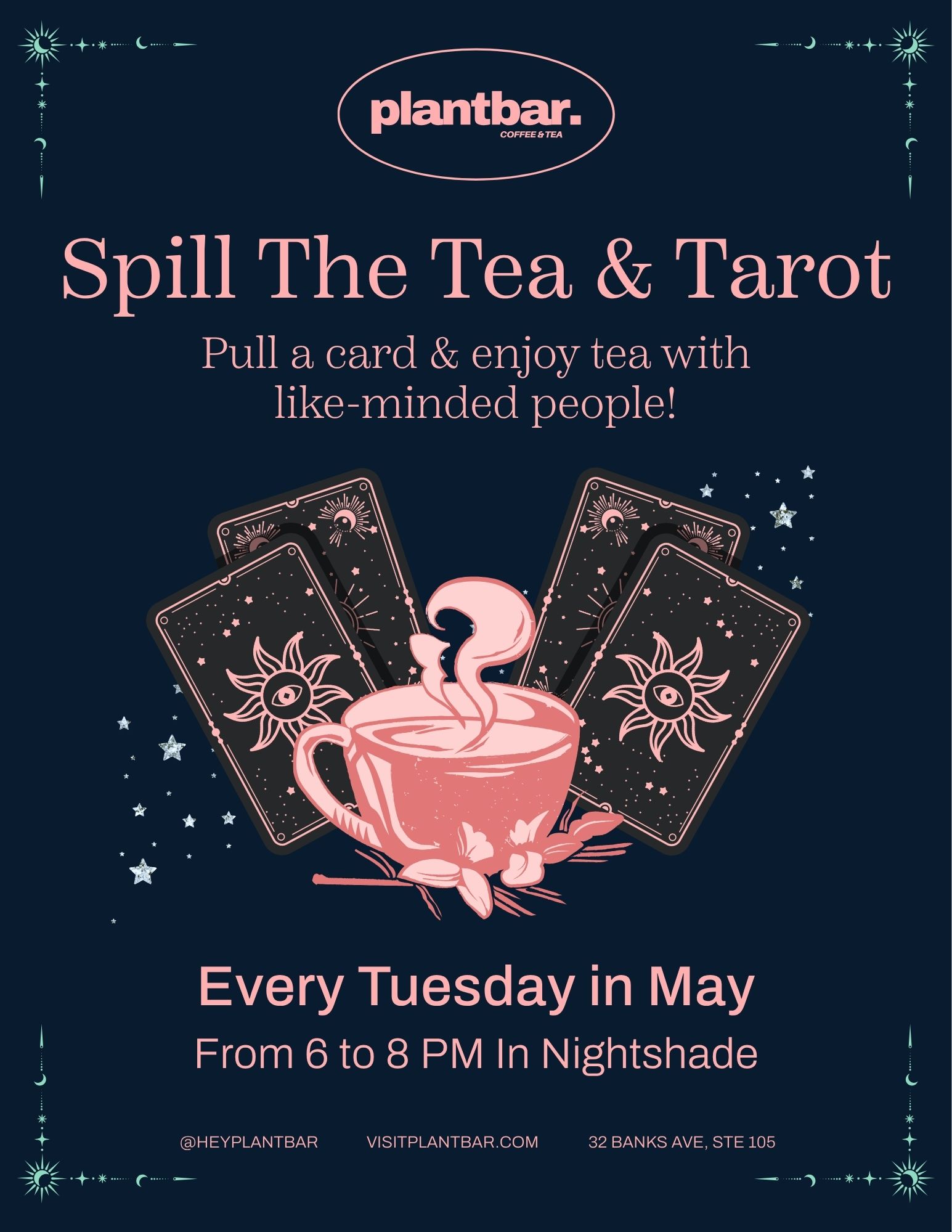 Spill the Tea “Tea and Tarot”